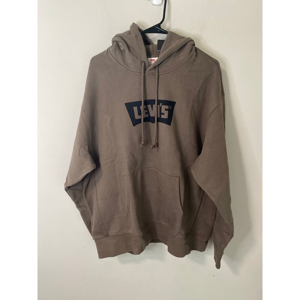New Levi's Men Graphic‎ Hooded Sweatshirt, Size XL